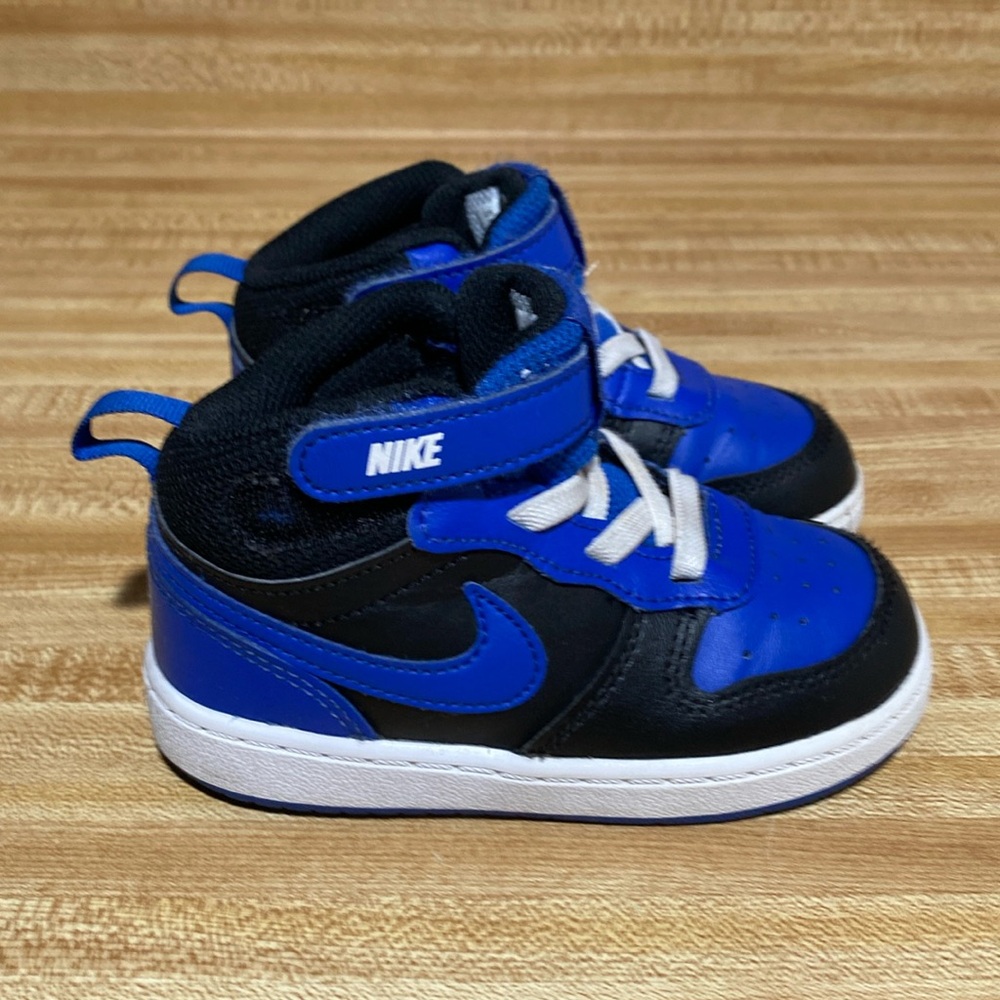 Nike Court Borough Mid 2 White/Royal/Black size 8c